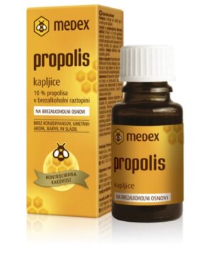 Medex, Propolis na brezalkoholni osnovi, kapljice