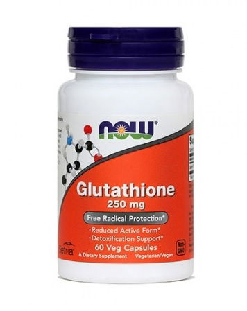 NOW Glutation 250 mg, kapsule