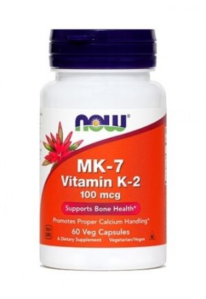 NOW Vitamin K-2 (MK-7) 100 mcg, kapsule