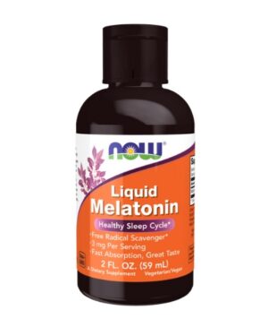 NOW Tekoči melatonin, 59 ml