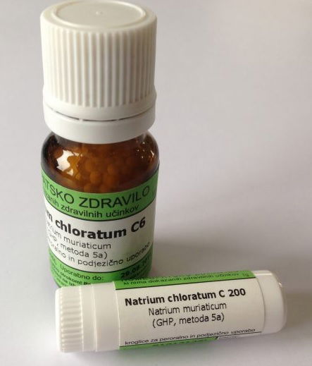 Natrium chloratum C12, kroglice - 10 g 