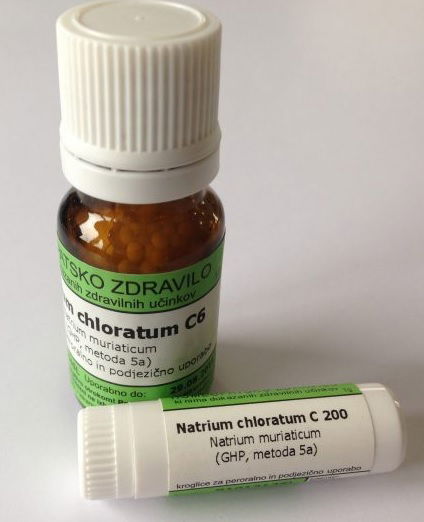 Natrium chloratum C30, kroglice - 10 g 