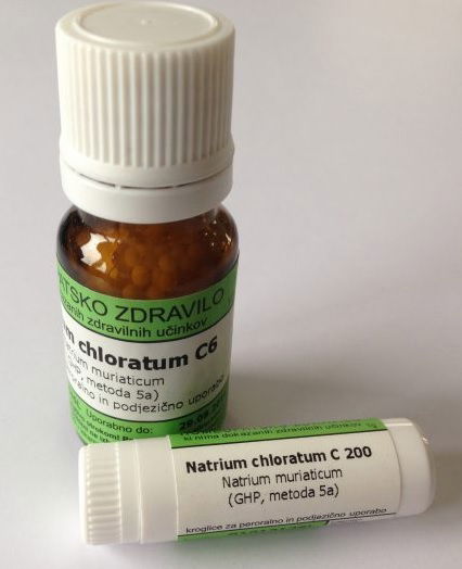 Natrium chloratum C30, kroglice - 1 g