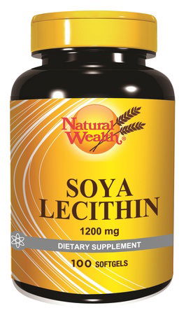 Natural Wealth Sojin Lecitin, kapsule