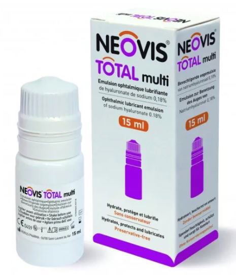 Neovis Total multi emulzija za vlaženje oči, 15 ml