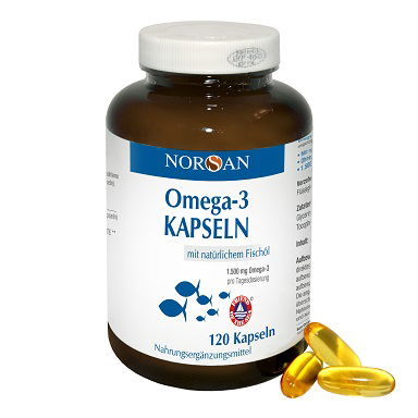 Norsan Omega 3, 120 kapsul