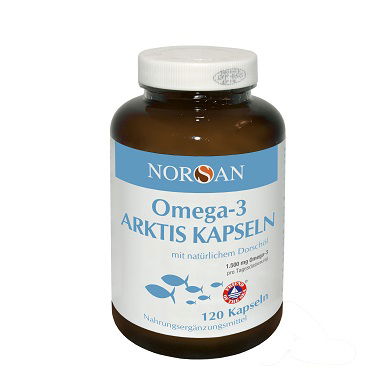 Norsan Omega 3 Arktis, 120 kapsul