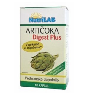 Nutrilab Artičoka Digest Plus, kapsule