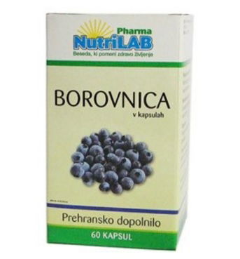 Nutrilab Borovnica, kapsule