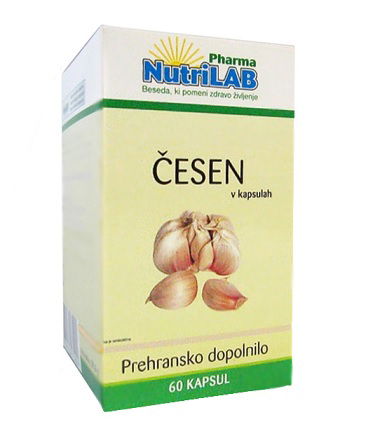 Nutrilab Česen, kapsule