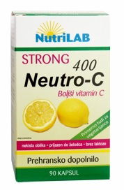 Nutrilab Neutro-C Strong 400 mg, 90 kapsul