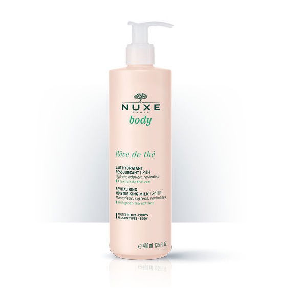 Nuxe Body 24-urno poživljajoče vlažilno mleko za telo, 400 ml