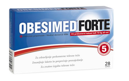 Obesimed Forte, za zdravljenje prekomerne telesne teže