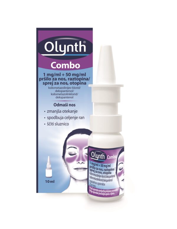 Olynth Combo 1mg/50mg/1ml pršilo za nos, 10ml