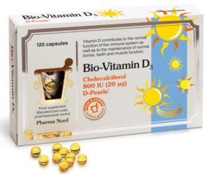 Pharma Nord Bio-Vitamin D3, 120 kapsul