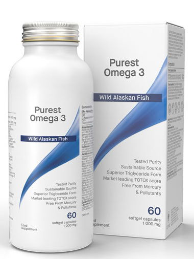 Purest Omega 3, 60 kapsul