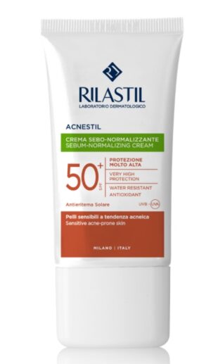 Rilastil Sun System Acnestil Photoprotective krema ZF50+, 40 ml