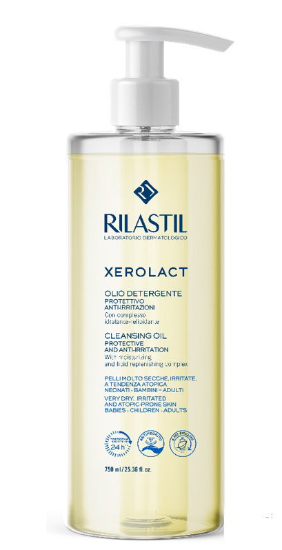 Rilastil Xerolact čistilno olje, 750 ml