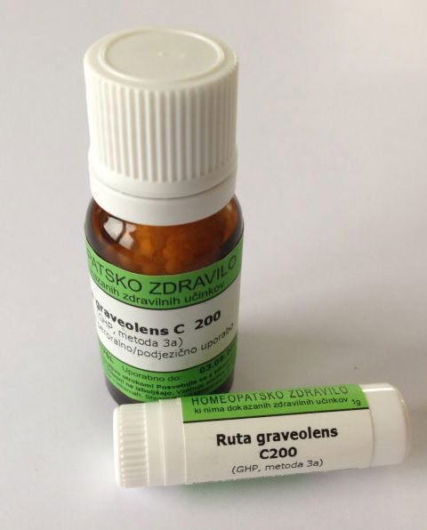 Ruta graveolens C12, kroglice - 1 g 