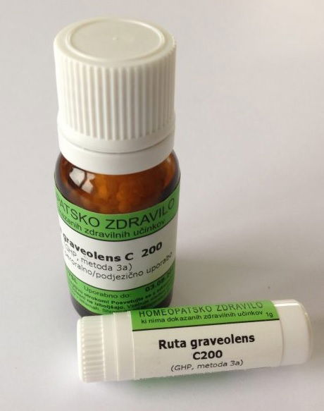 Ruta graveolens C200, kroglice - 1 g 