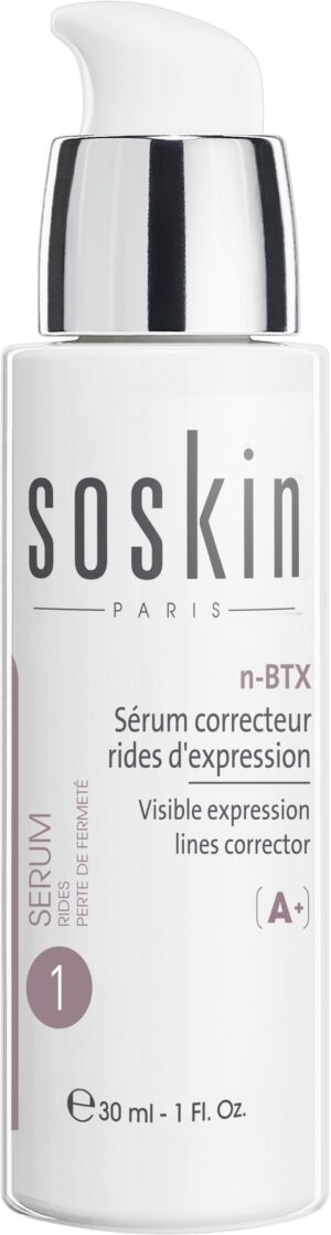 SOSkin n-Btx učinek botoksa - korektor vidnih izraznih gub, 30 ml