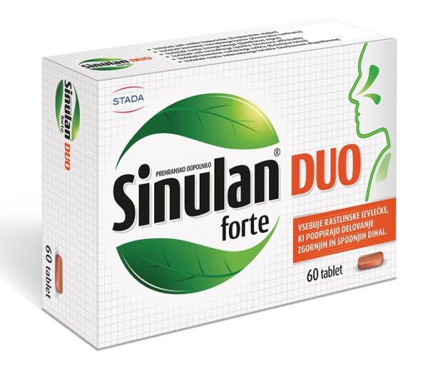 Sinulan Duo Forte, 60 tablet