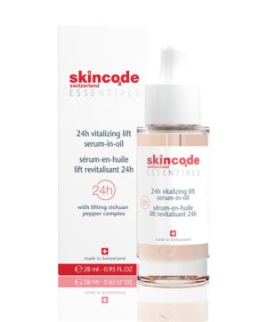 Skincode Essentials 24h Vitalizing Lift Serum-in-Oil 24-urni poživitveni lifting serum v olju, 28 ml