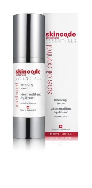 Skincode Essentials S.O.S. Oil Control Balancing Serum za uravnavo sebuma, 30 ml