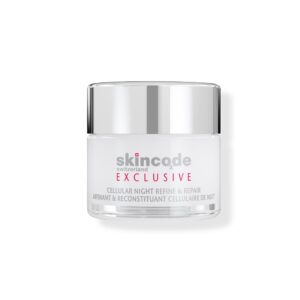 Skincode Exclusive Cellular Night Refine & Repair nočna obnovitven krema, 50 ml