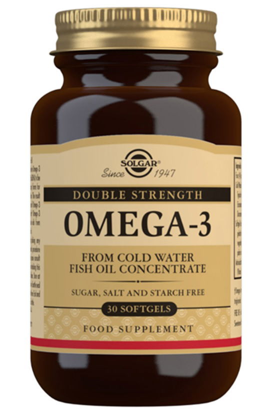 Solgar Omega-3 Double Strength, 30 kapsul