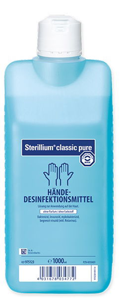 Sterillium Classic Pure, dezinfekcijsko sredstvo za roke - 1 l