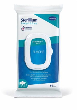 Sterillium Protect & Care robčki, 60x