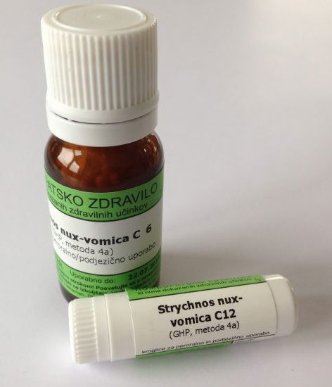 Strychnos nux-vomica C200, kroglice - 10 g