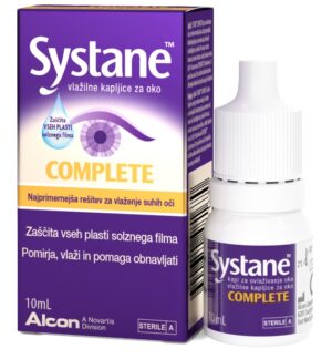 Systane Complete, kapljice za oko - 10 ml