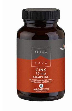 Terranova Cink 15mg kompleks, kapsule