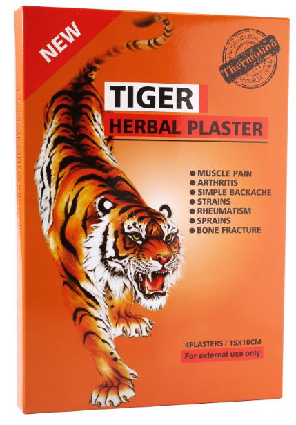 Tiger Herbal obliži - 4 obliži