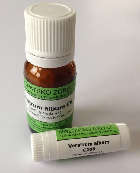 Veratrum album C200, kroglice - 1 g