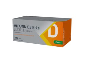 Vitamin D3 Krka 1.000 IE, 100 tablet