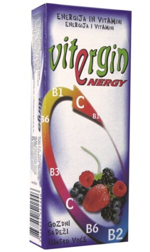 Vitergin Energy, vitaminski bonbon - gozdni sadeži