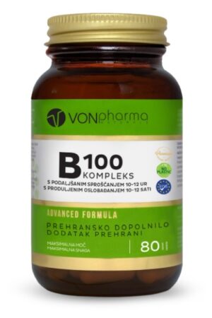 Vonpharma B kompleks 100, 80 tablet