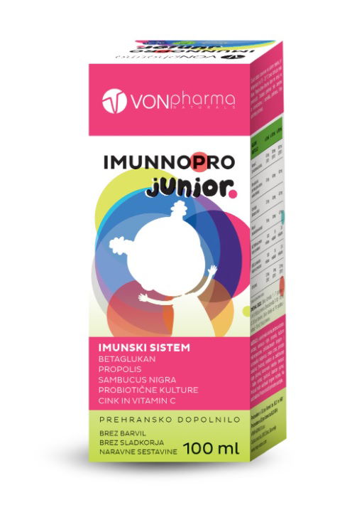 Vonpharma Imunnopro Junior tekočina, 100 ml