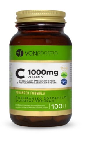 Vonpharma Vitamin C 1000 mg, 100 tablet