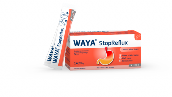 Waya StopReflux peroralna suspenzija, 14 vrečk