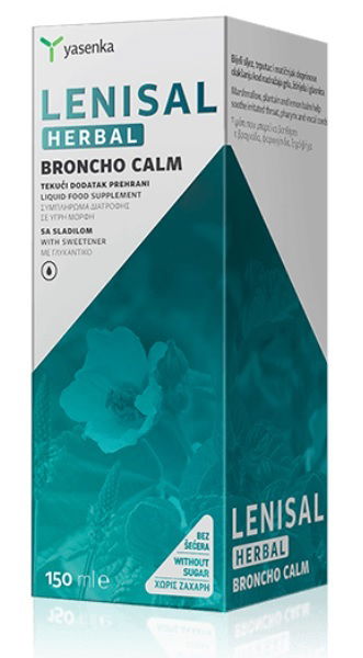 Yasenka Lenisal Herbal Broncho Calm, sirup 150 ml 