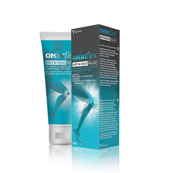 Yasenka Omniflex hot & cold relief gel krema, 100 ml