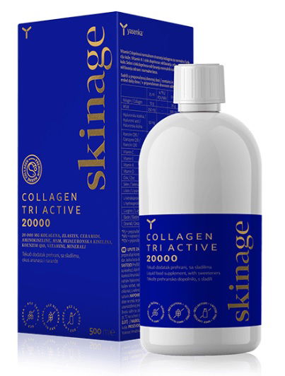 Yasenka Skinage Collagen Tri Active 20000, tekočina