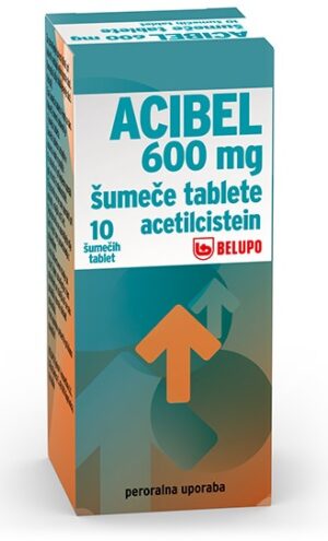 Acibel 600 mg, 20 šumečih tablet