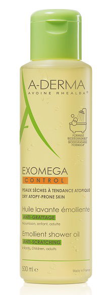 A-Derma Exomega Control, emolientno čistilno olje - 500 ml