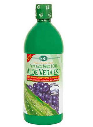 Aloe vera sok z zgoščenim sokom borovnice, 1000 ml