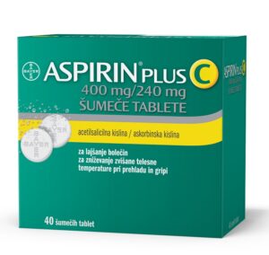 Aspirin plus C, 40 šumečih tablet